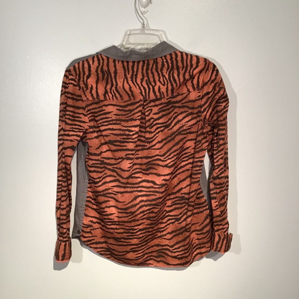 Maison Scotch La Femme Selon Marie Button Down Shirt Size 1 - Picture 8 of 13